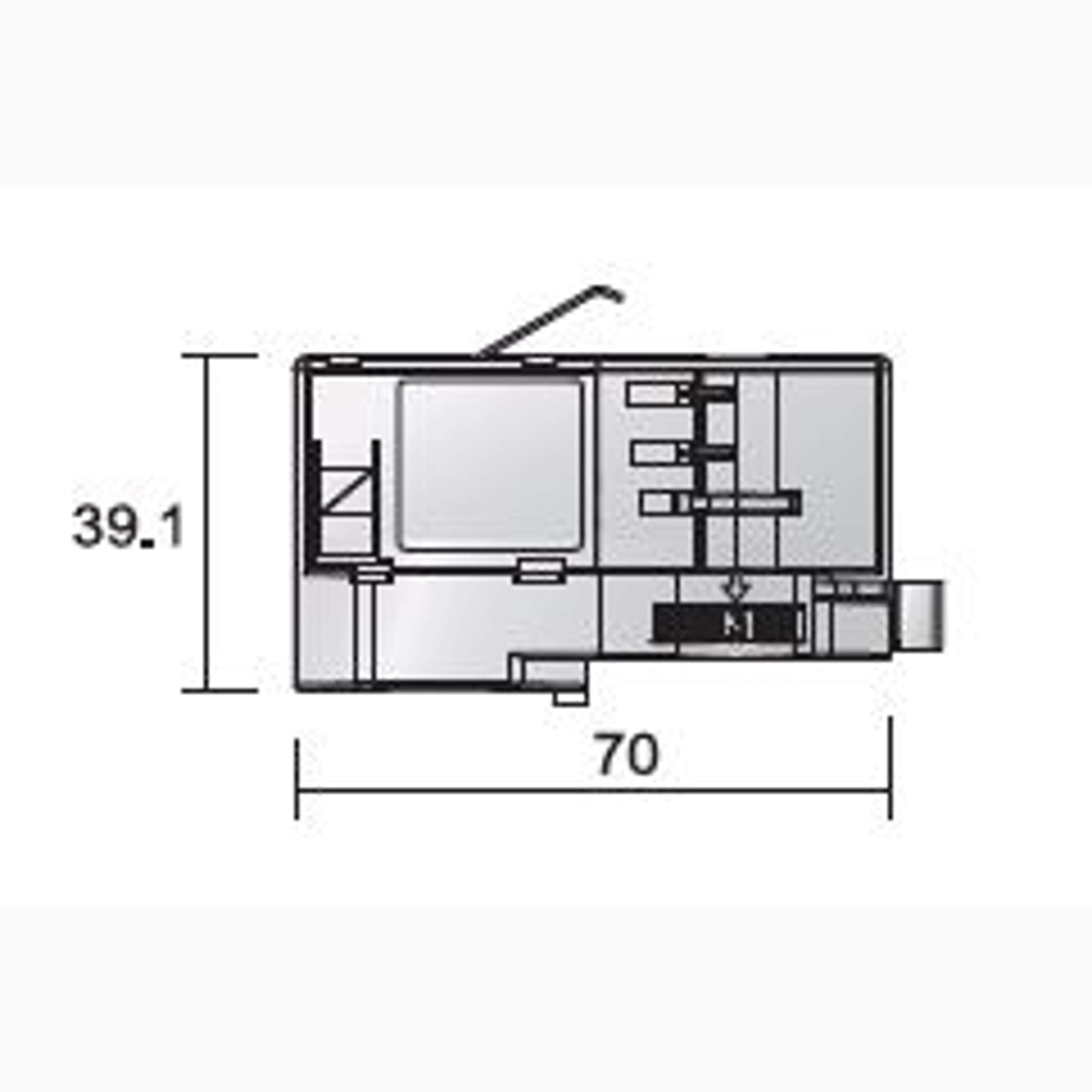 A-Track 3-Phase Adapter Black