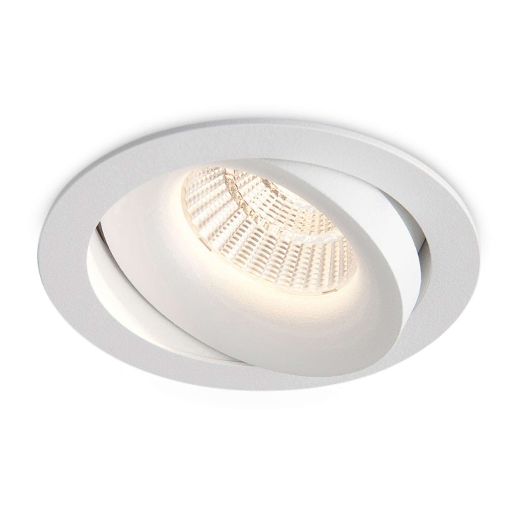 Clickfit Smooth Richtbare inbouwspot Wit