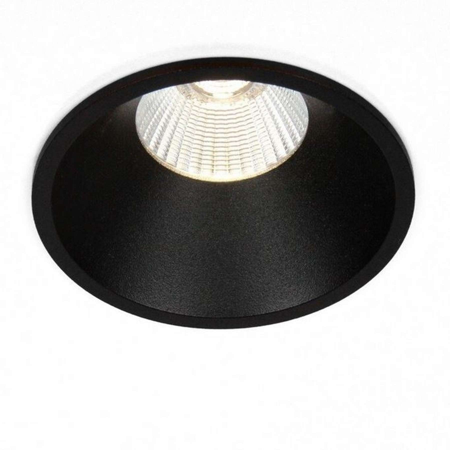 Clickfit Deep Small Inbouwspot Zwart