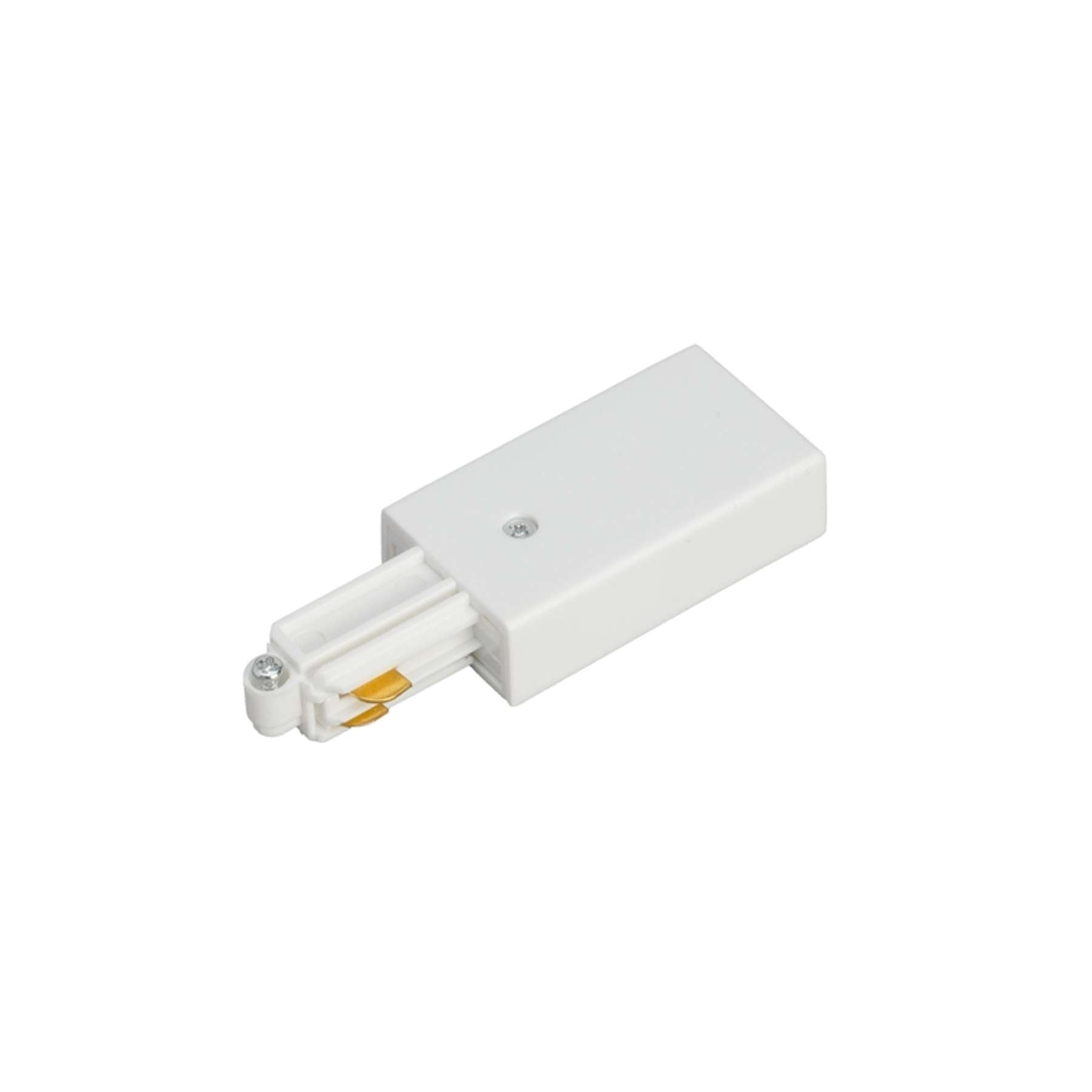 A-Track 1-Phase Power supply left/right White