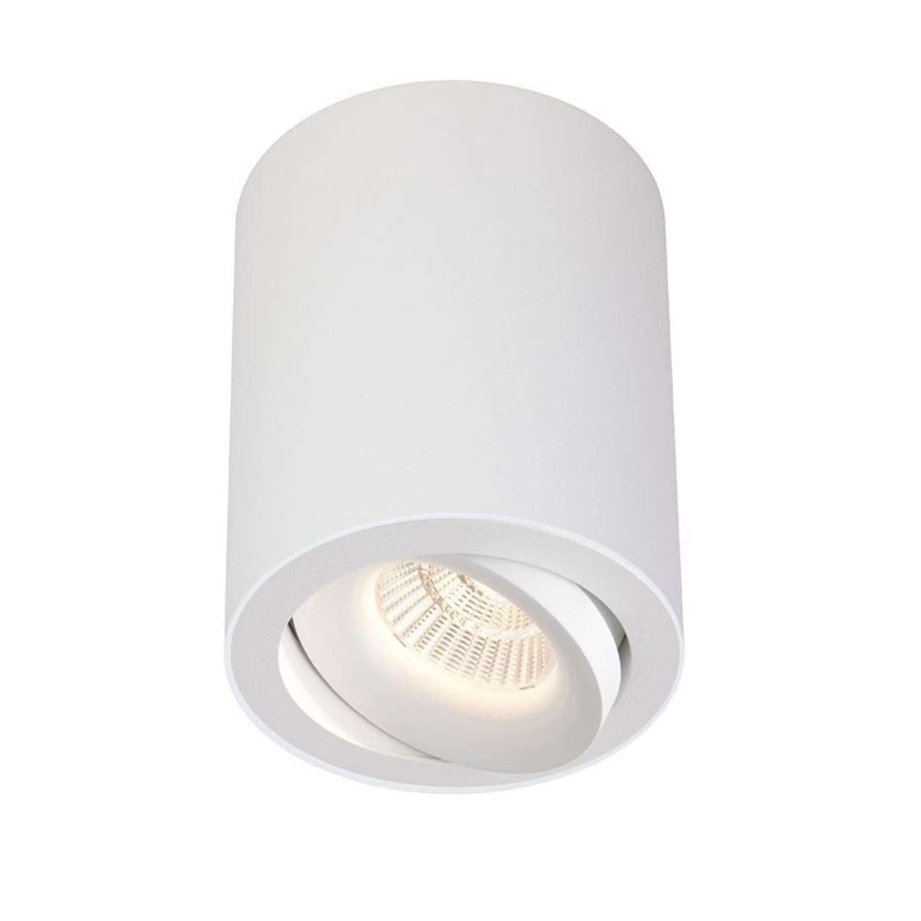 Clickfit Smooth Adjustable Surface mounted downlight White/White