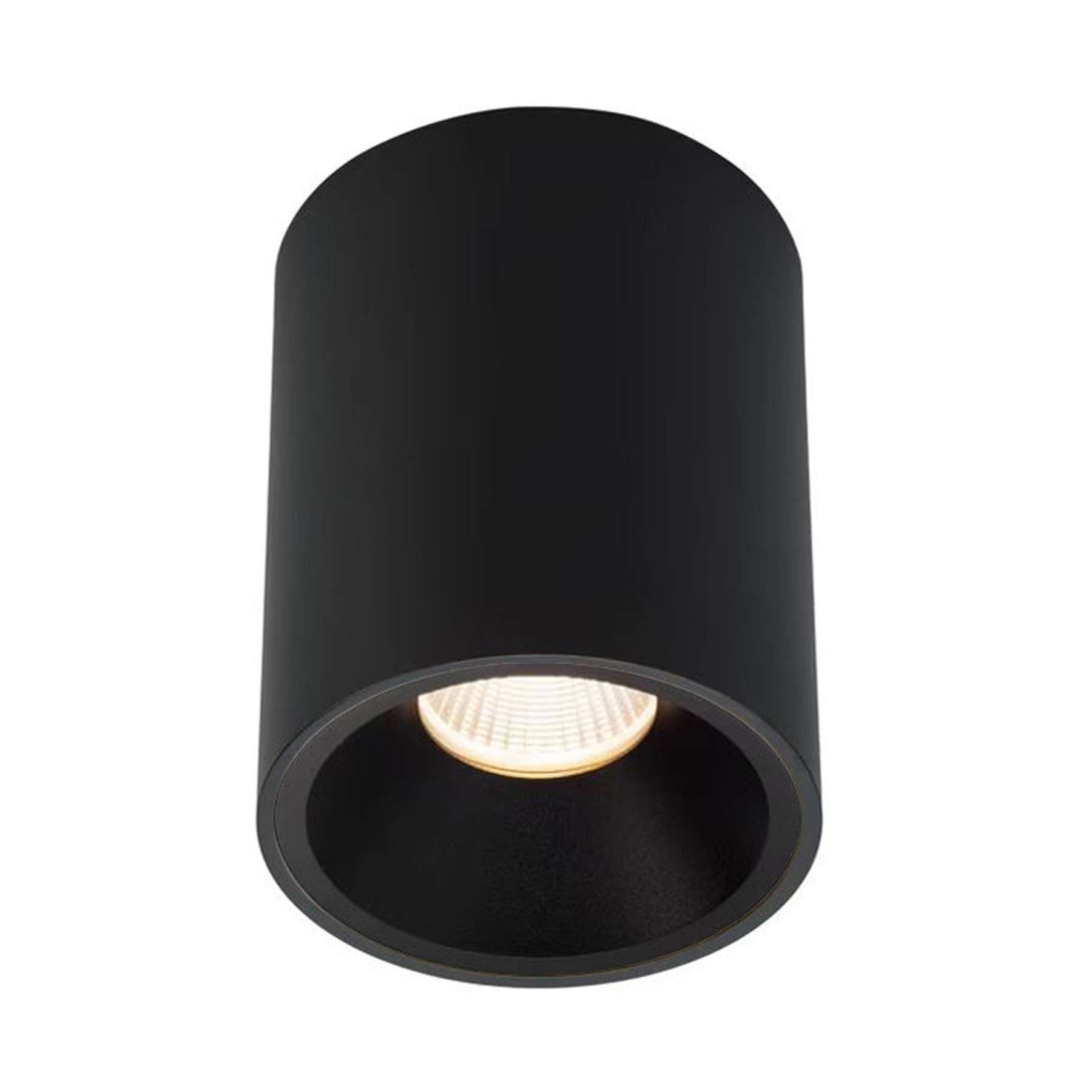 Clickfit Deep Surface mounted downlight Black/Black