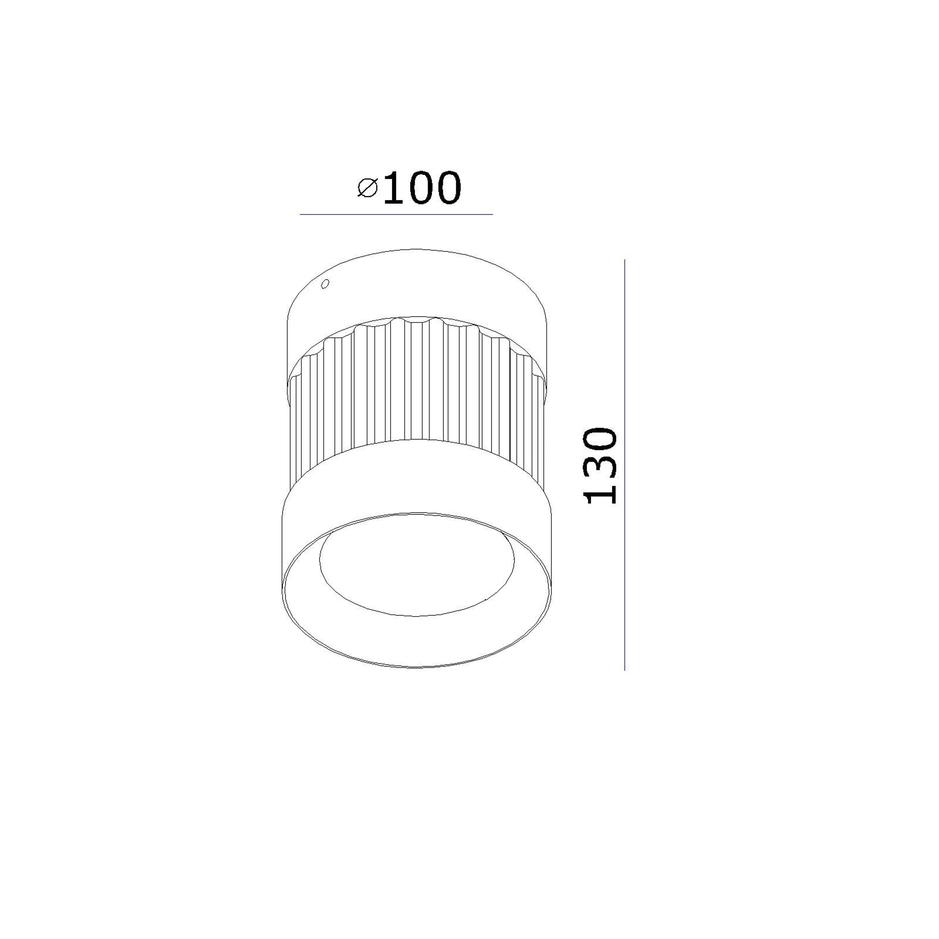 Pilar Large 120 Surface mounted downlight