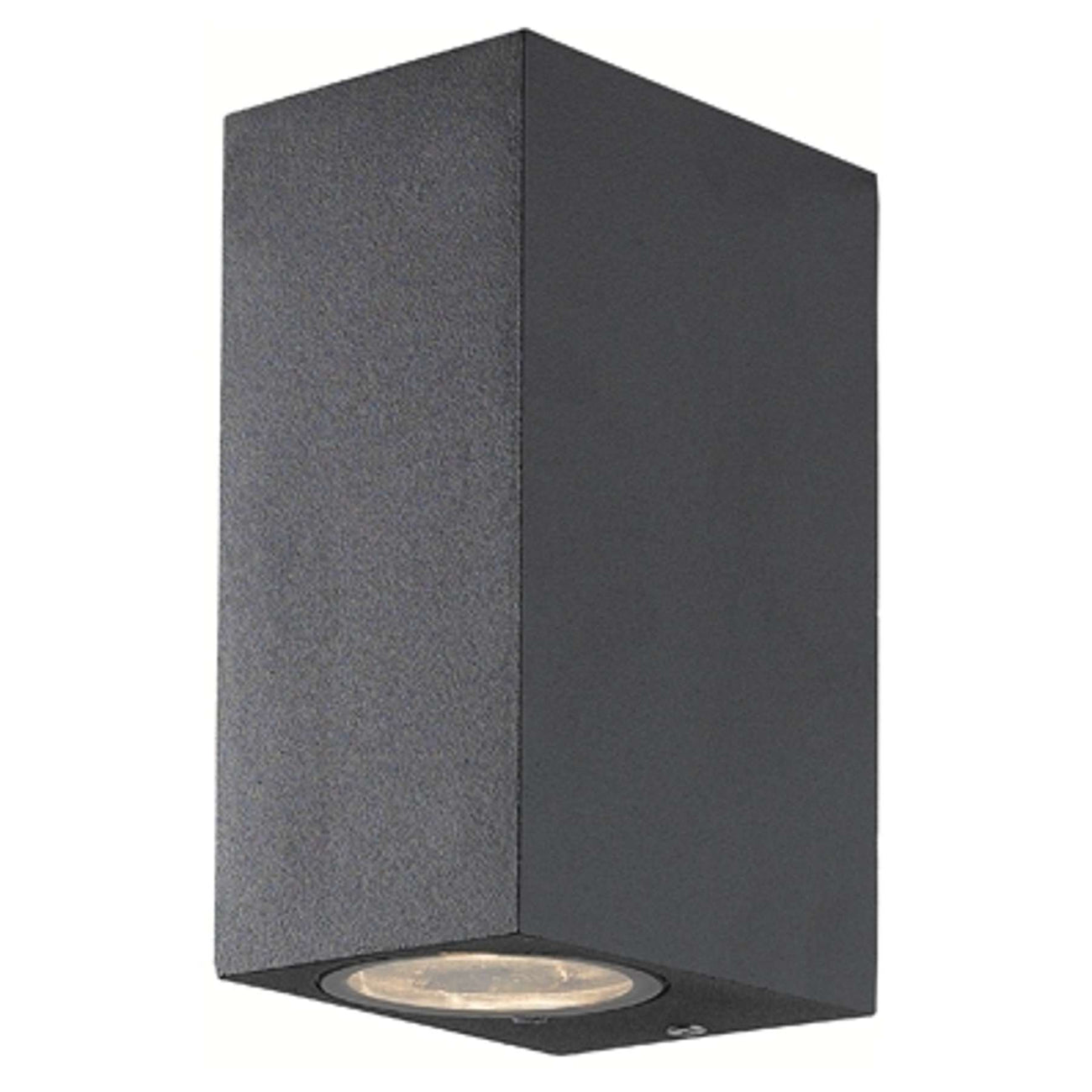 Cube Up & Down Wall light Black