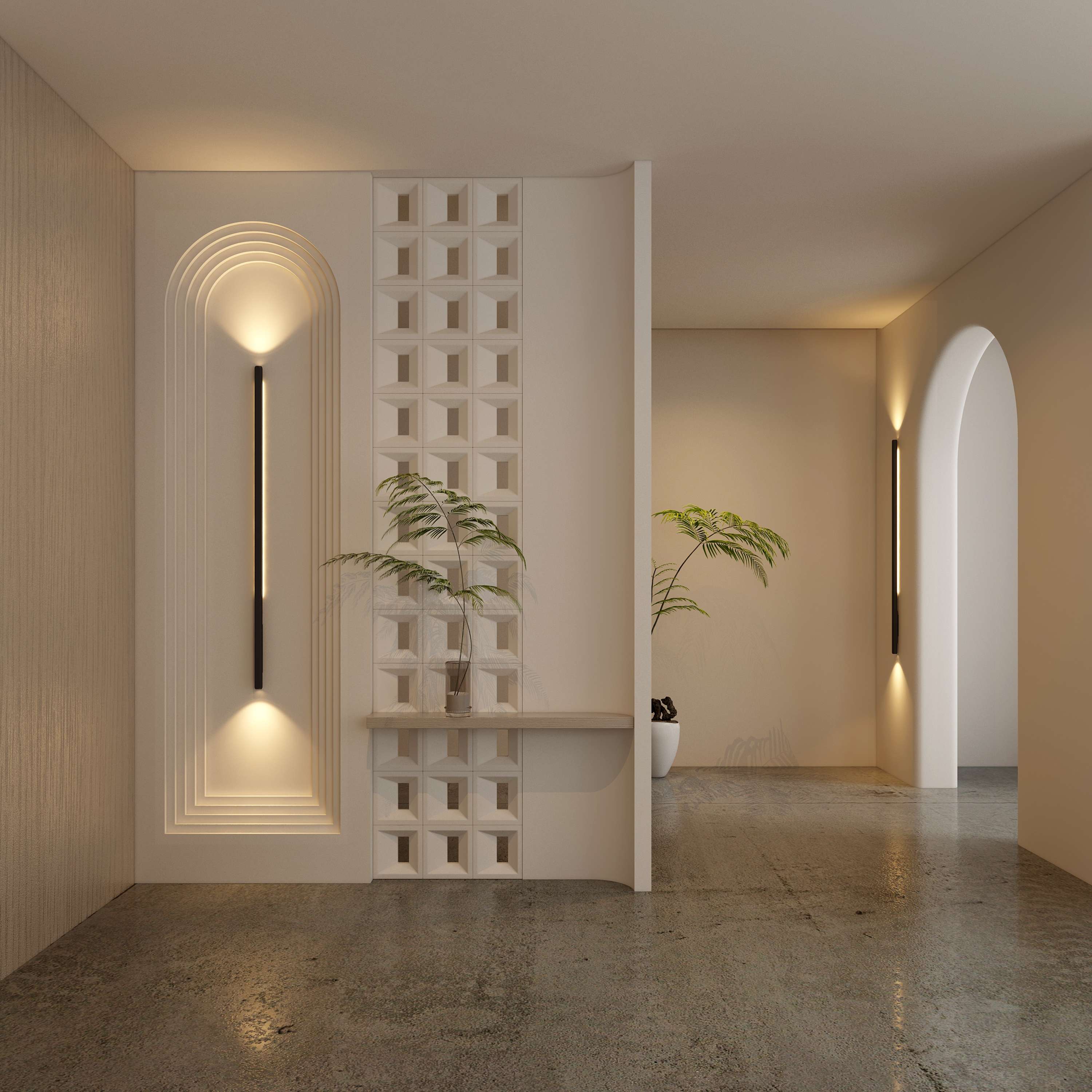 Box Tube 1200 Wall light