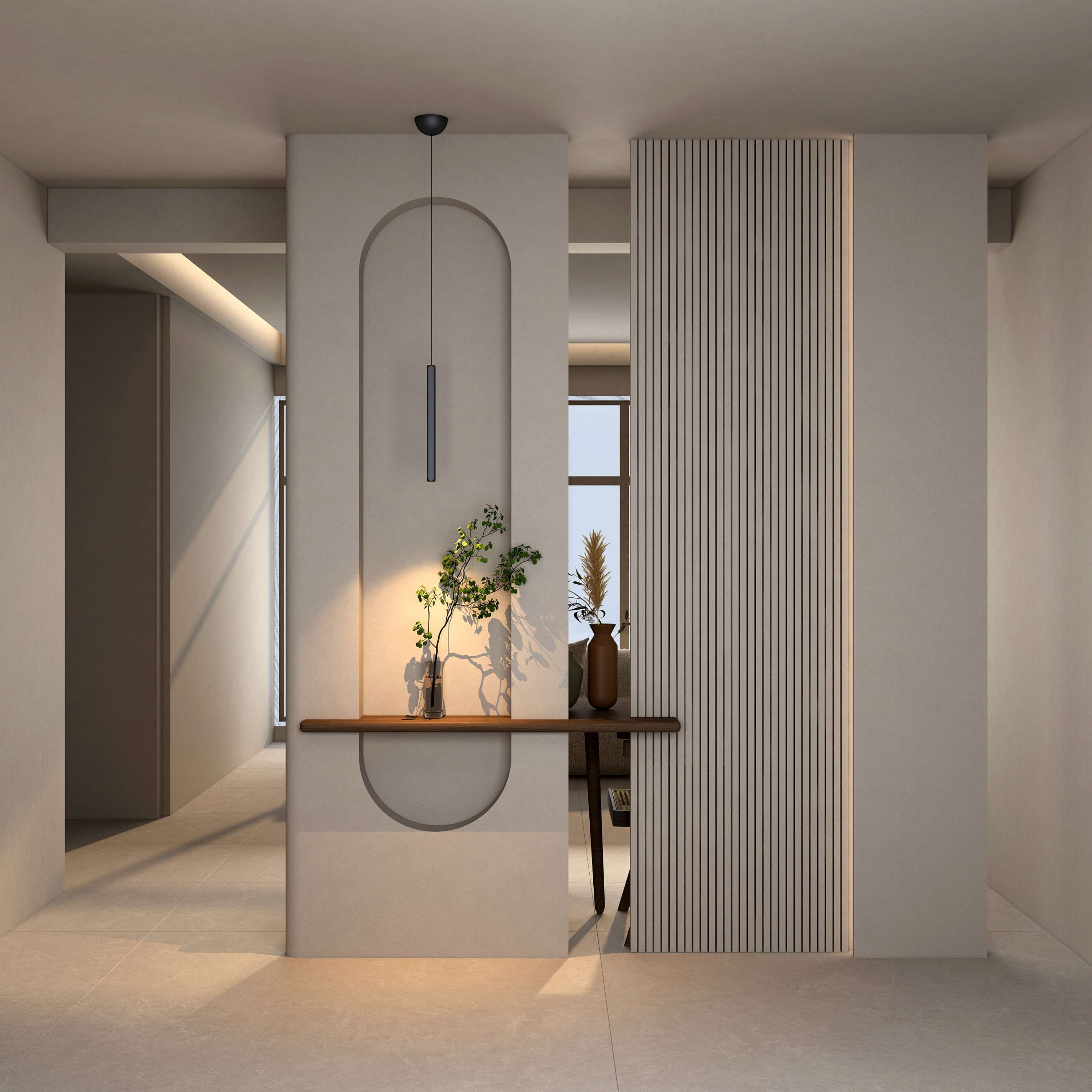 Box Tube 350 Pendant light