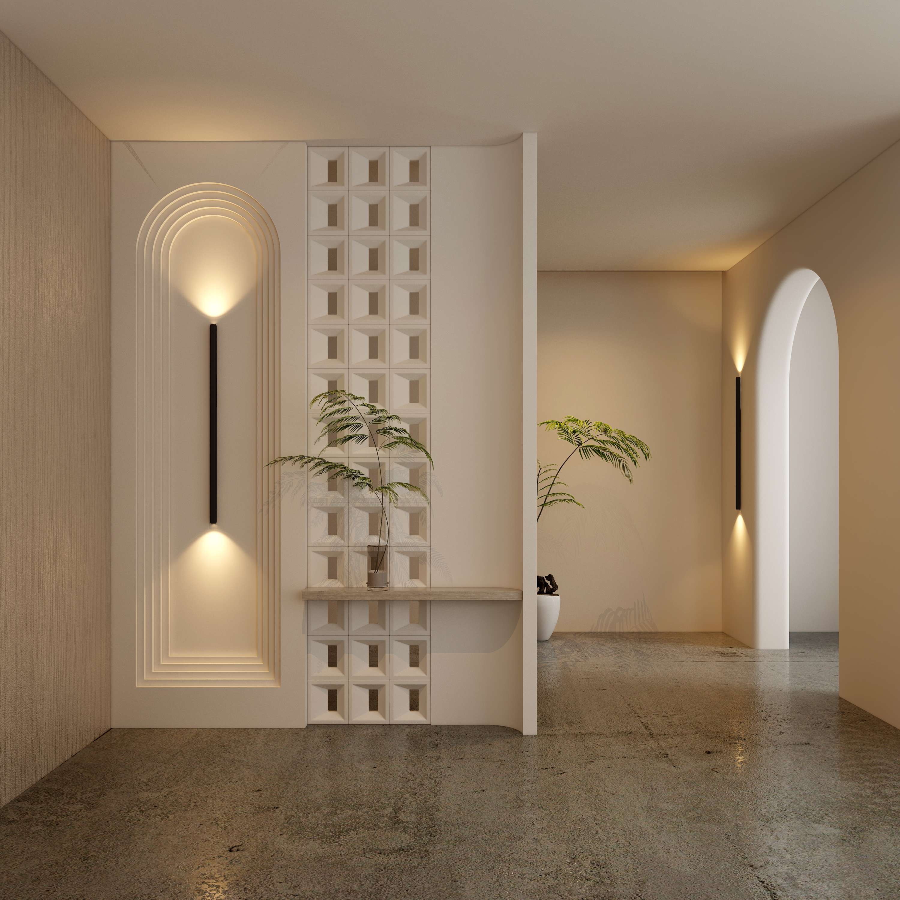 Box Tube 900 Wall light