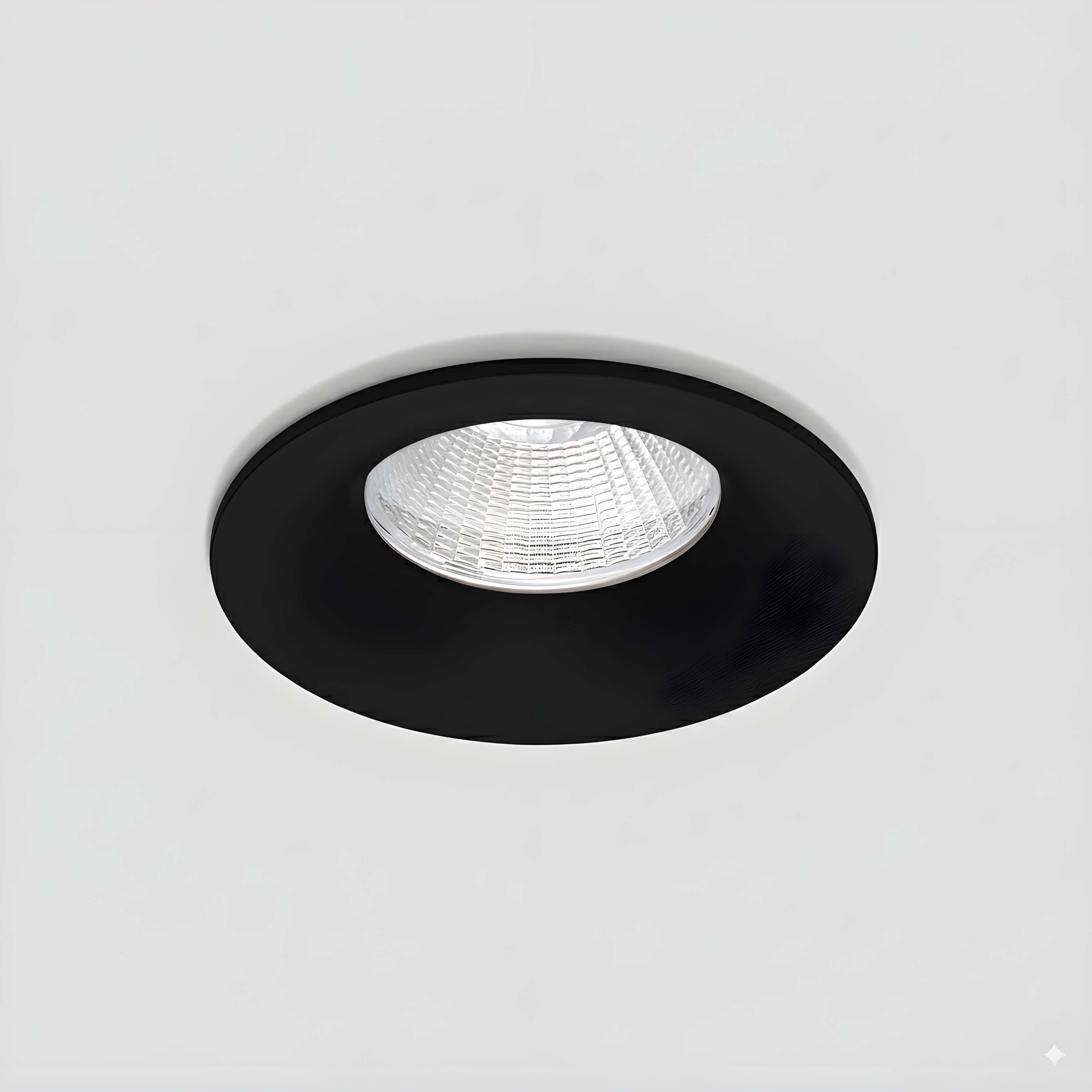 Clickfit Smooth Recessed light Black