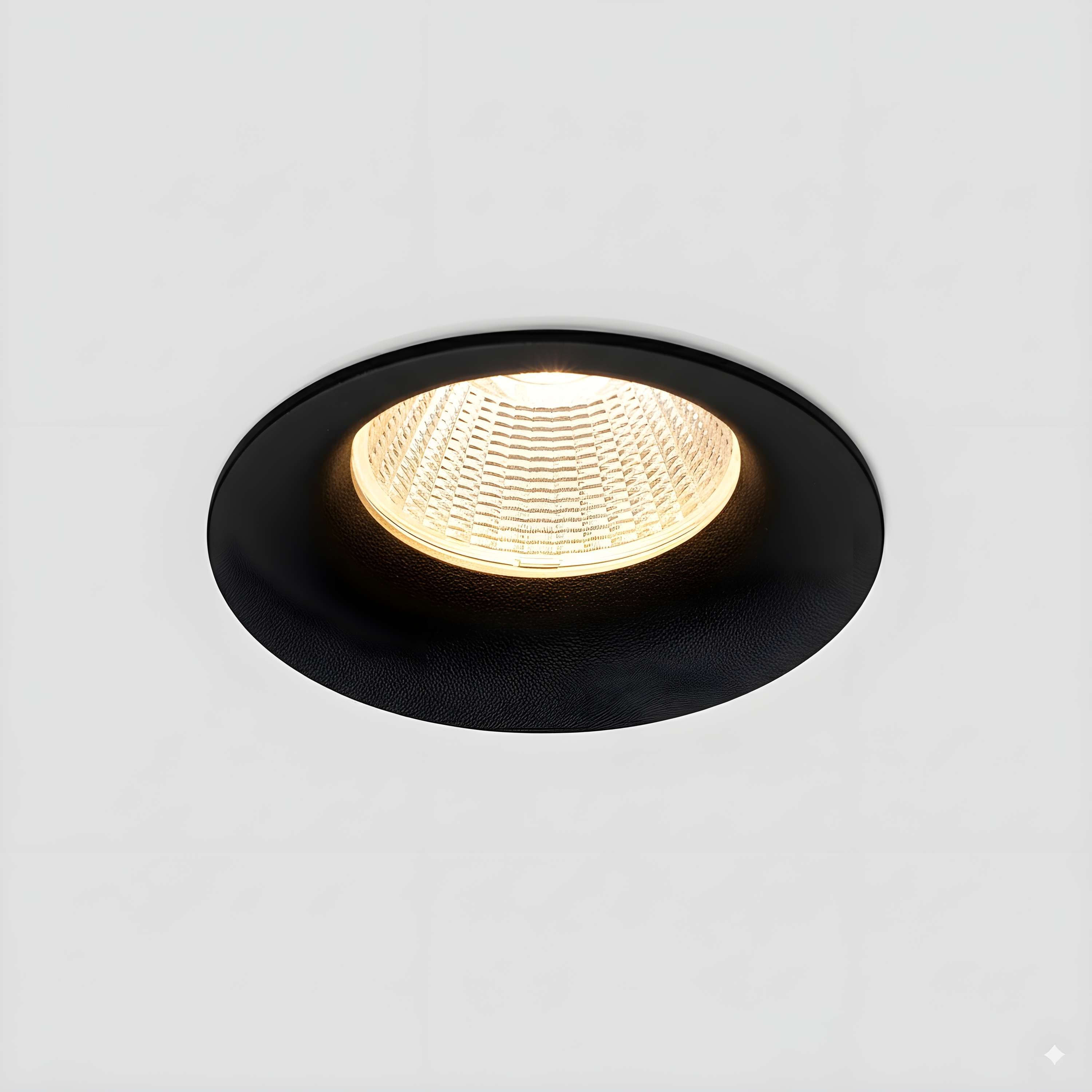 Clickfit Smooth Recessed light Black