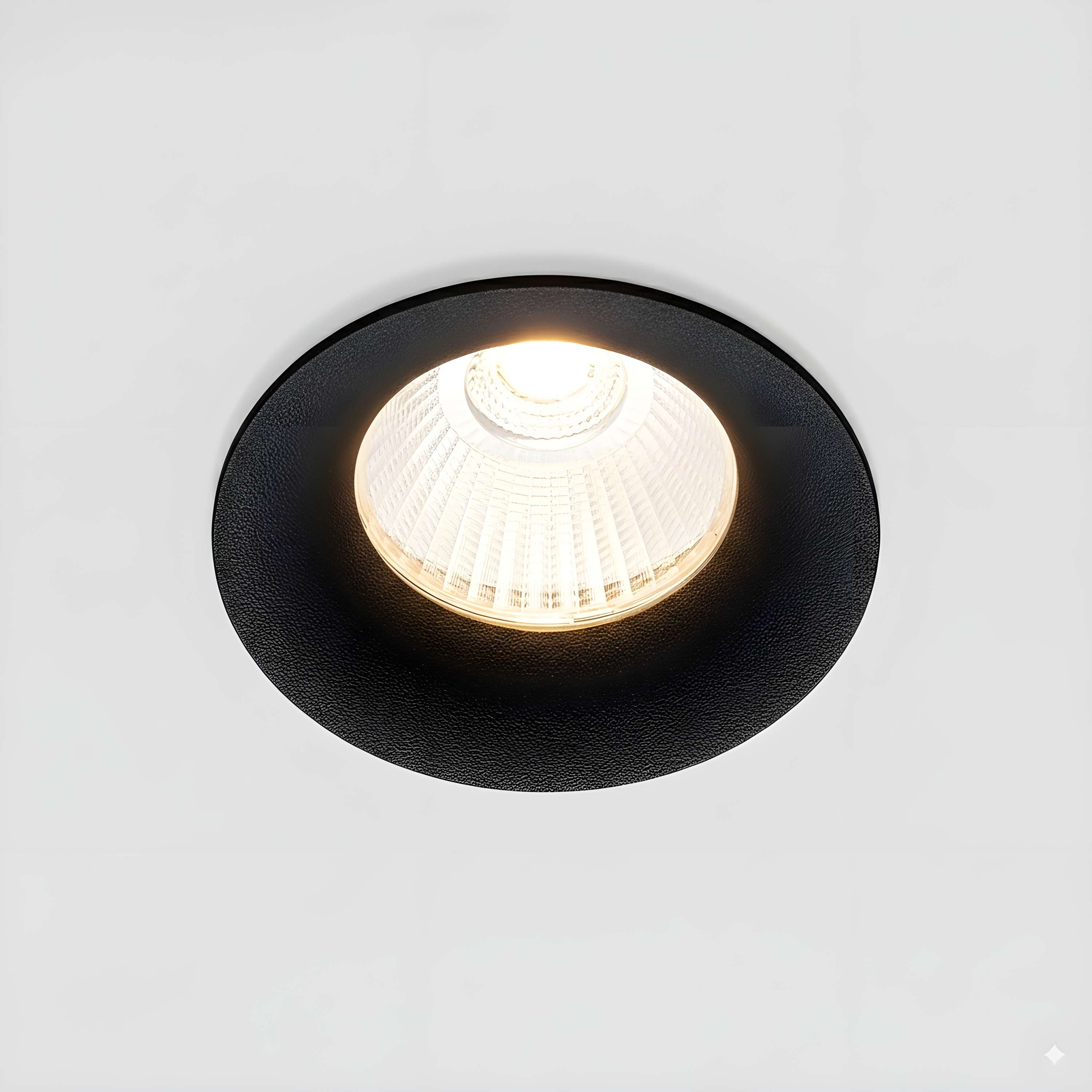 Clickfit Smooth Recessed light Black