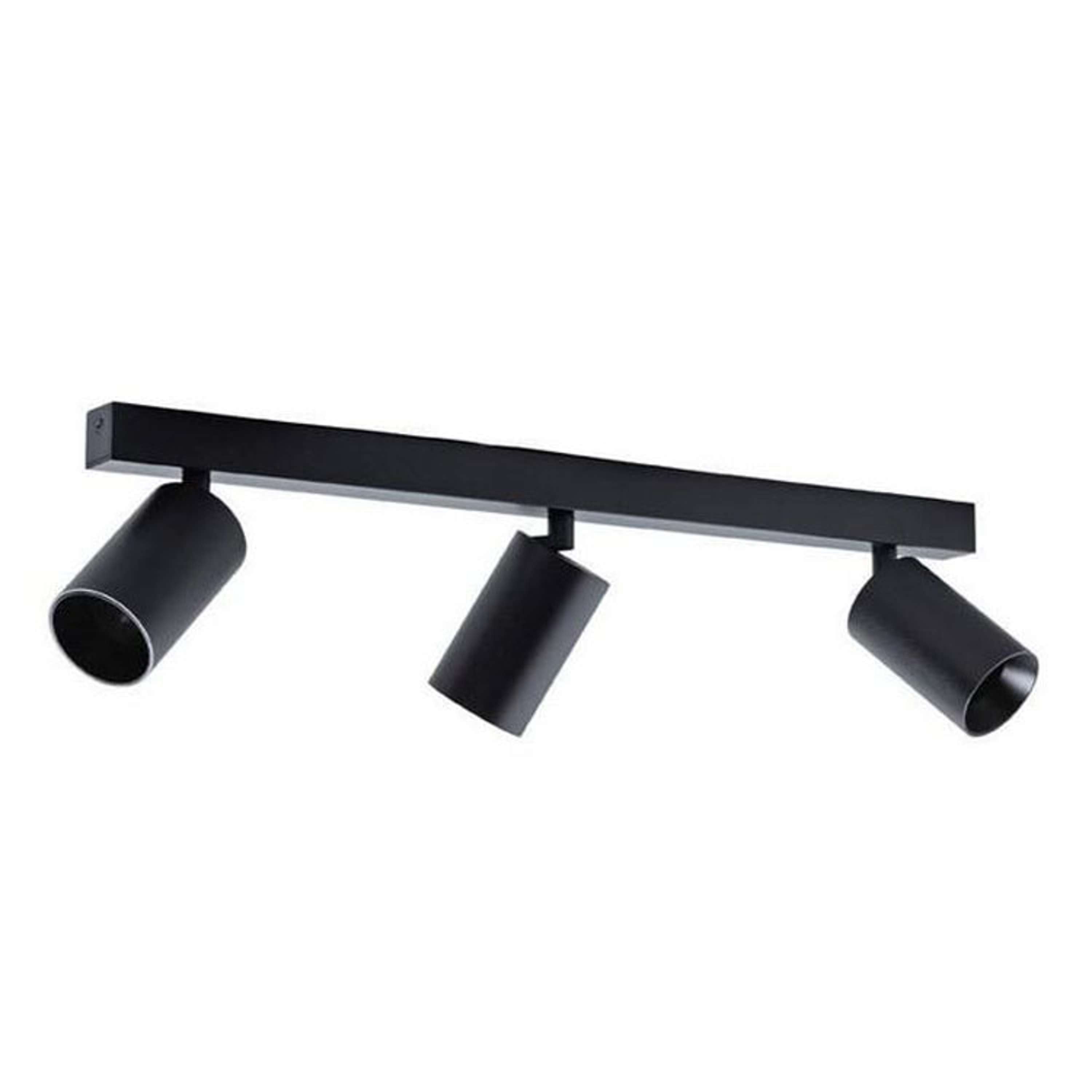Connor 3 Ceiling spotlight Black