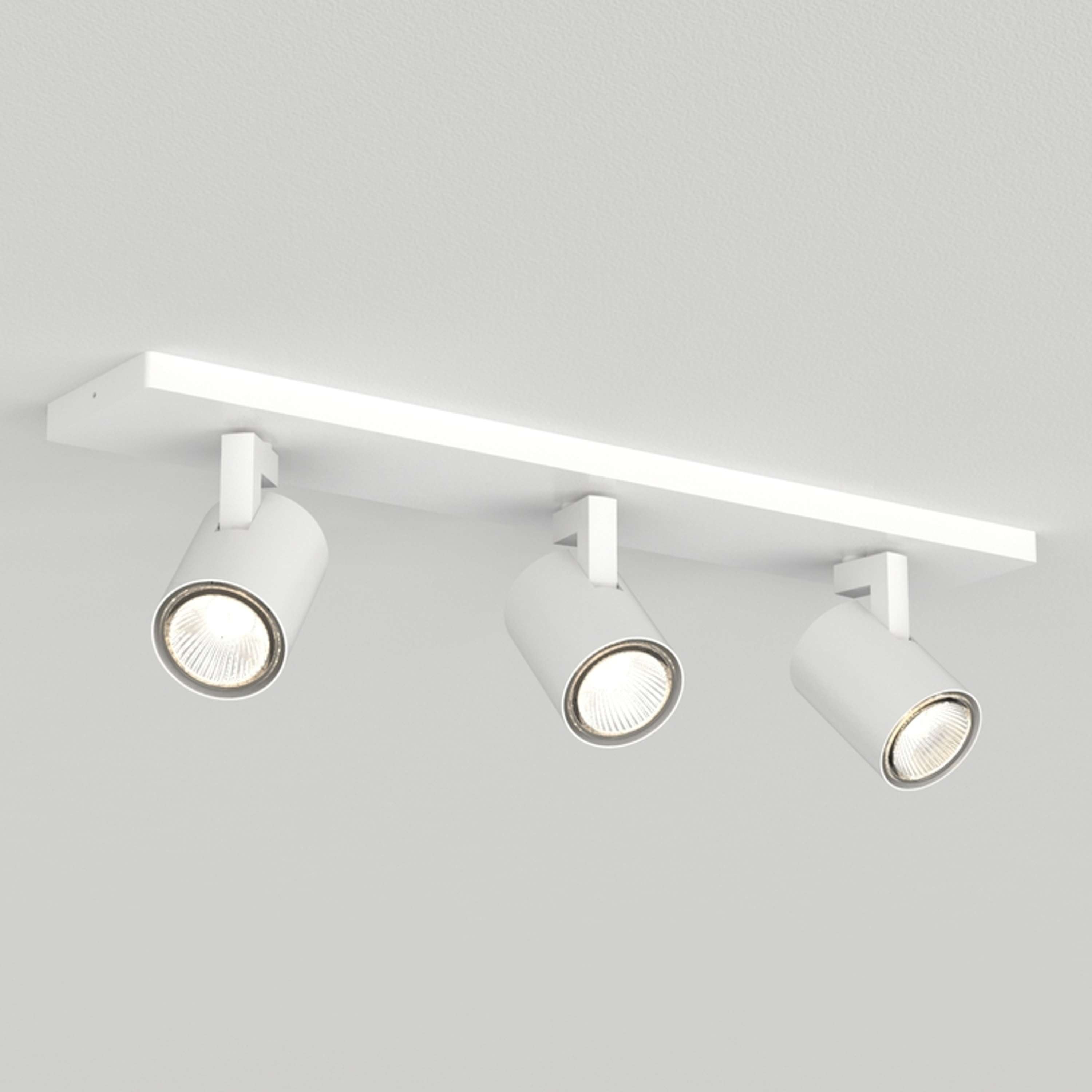 Kona 3 Ceiling spotlight White