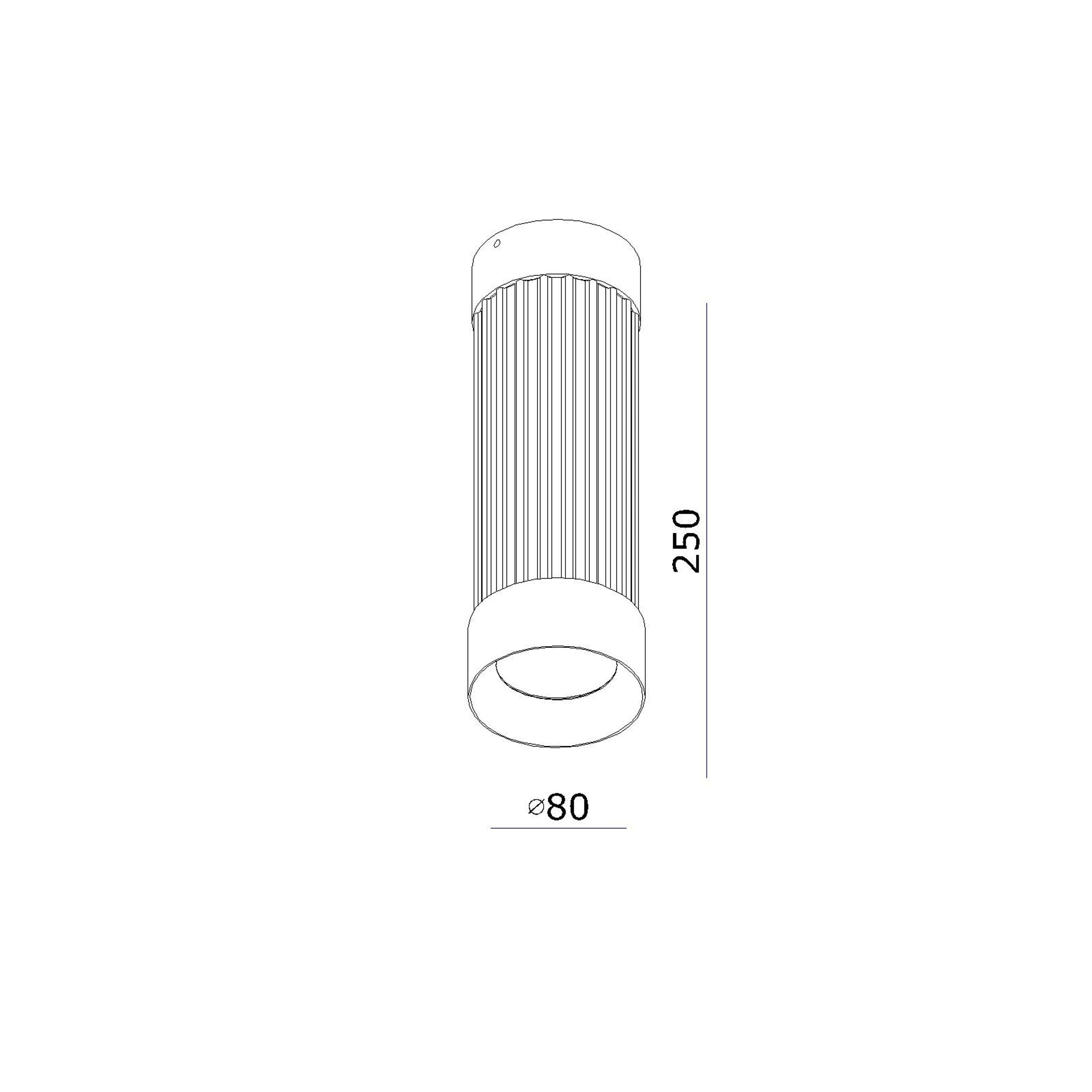 Pilar Medium 220 Surface mounted downlight