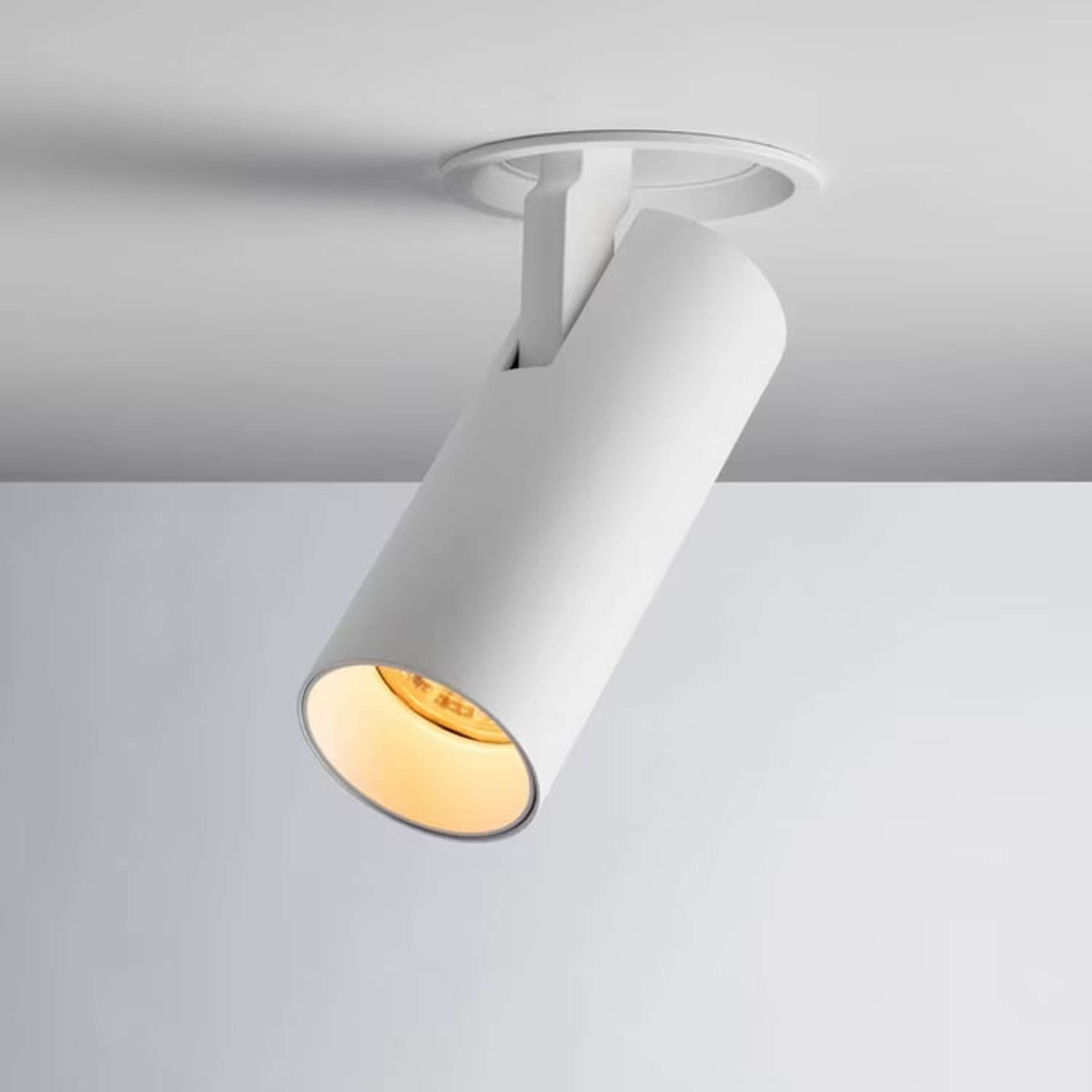 Tuup Semi-recessed Ceiling spotlight White