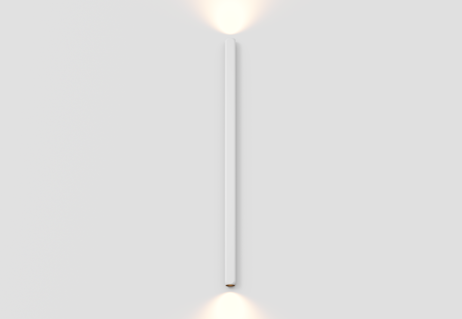 Box Tube 60cm Wall light White