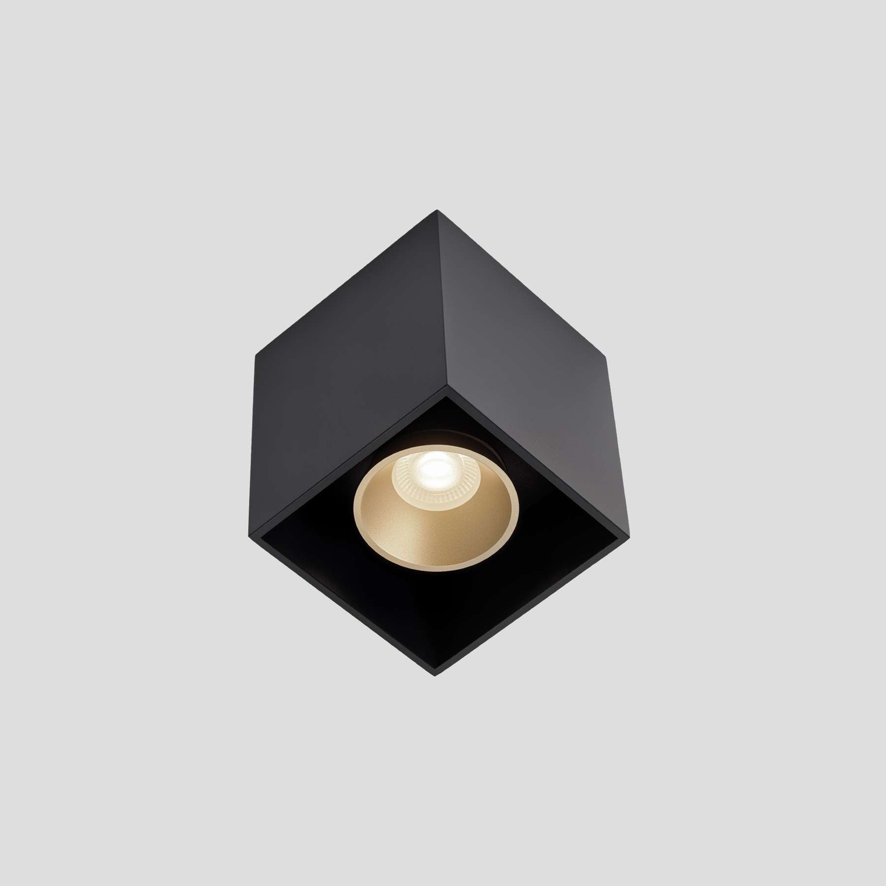 Chuck 1 Deco Opbouwspot Zwart