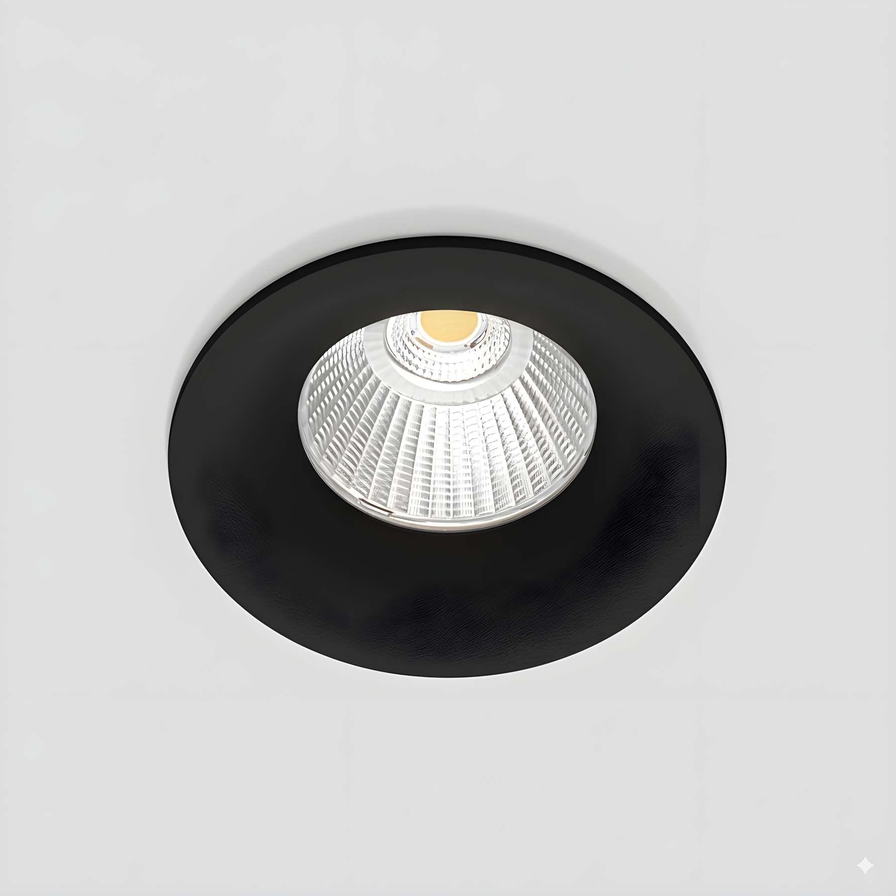 Clickfit Smooth Recessed light Black