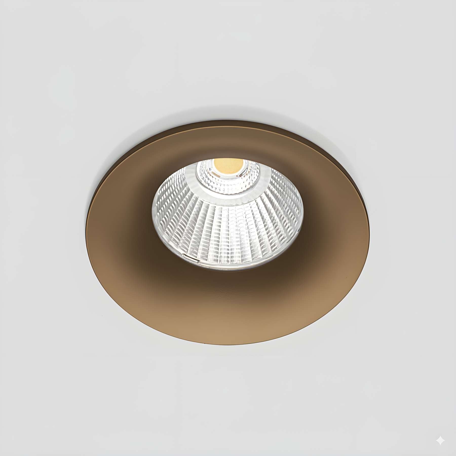 Clickfit Smooth Recessed light Bronze