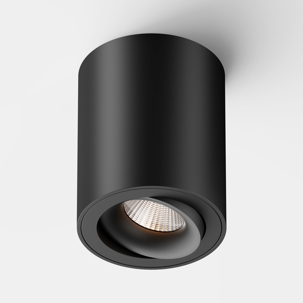 [02C3LSA11BB0] Clickfit Smooth Adjustable Downlight en saillie (Black, Black)