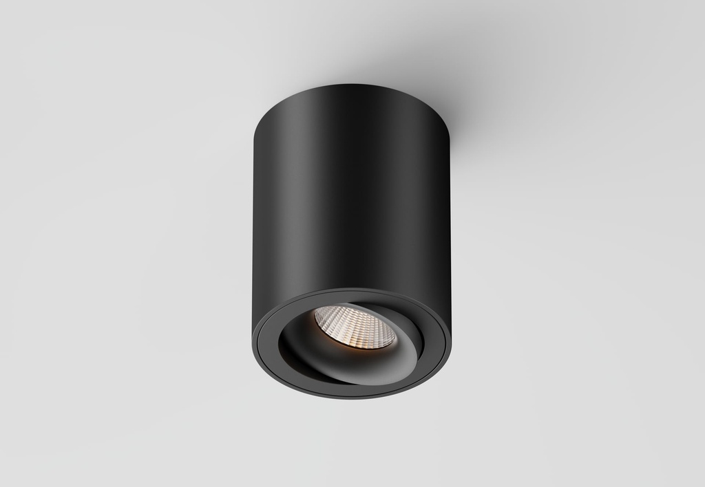 [02C3LSA11BB0] Clickfit Smooth Richtbare Opbouwspot (Zwart, Zwart)