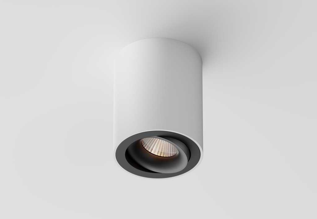 Clickfit Smooth Adjustable Surface mounted downlight