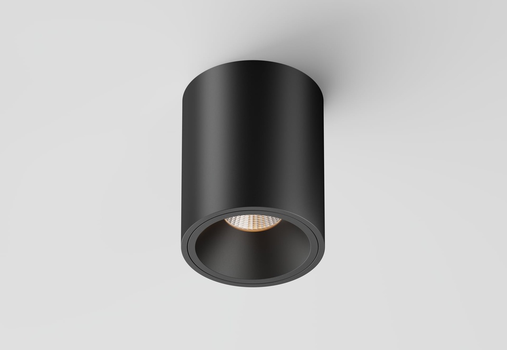 [02C3LD011BB0] Clickfit Deep Large Opbouwspot (Zwart, Zwart)