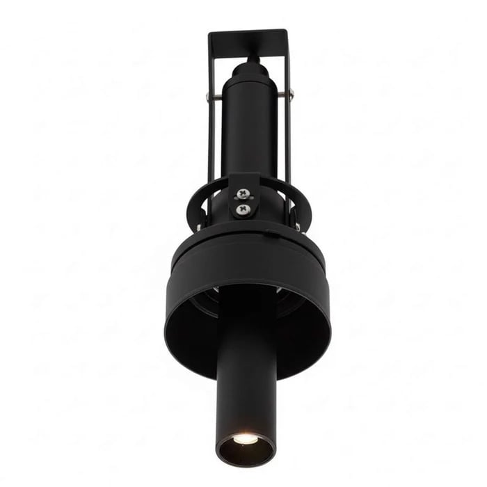 [26C2PIP11B2] Sleekfit Pipe Inbouw Plafondspot (Zwart, 2700K)