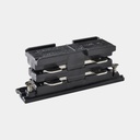 [T03A4SC010B] A-Track Connecteur droit 180° 3 phases (Black)
