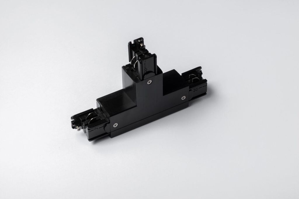[T03A4TL110B] A-Track 3-Fase T Connector (Zwart, Left 1)