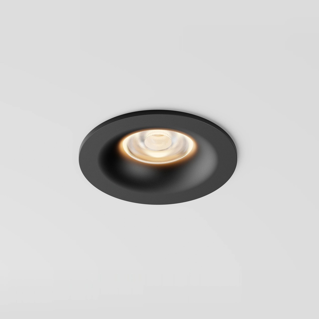[02C1S8011B2L18] Clickfit Smooth Large LED Recessed light (Black, 2700K, Low Glare, Narrow)