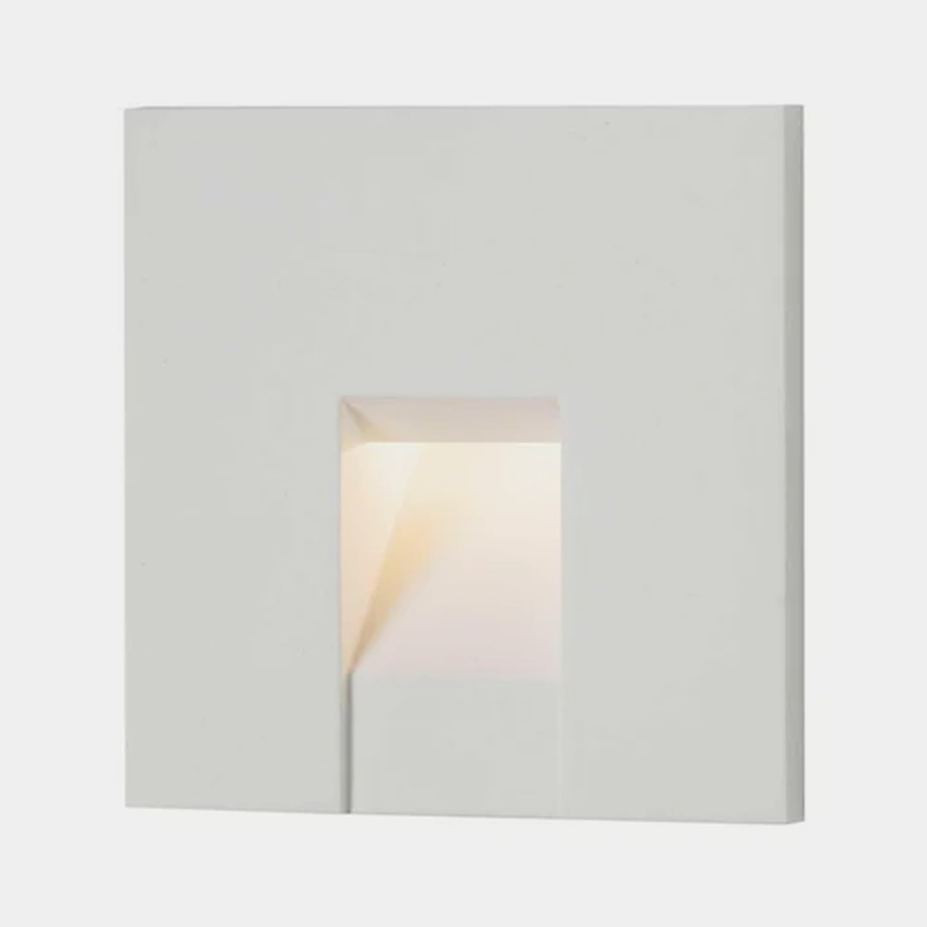 [09W9904101] Anga Plaque de finition carrée (White)