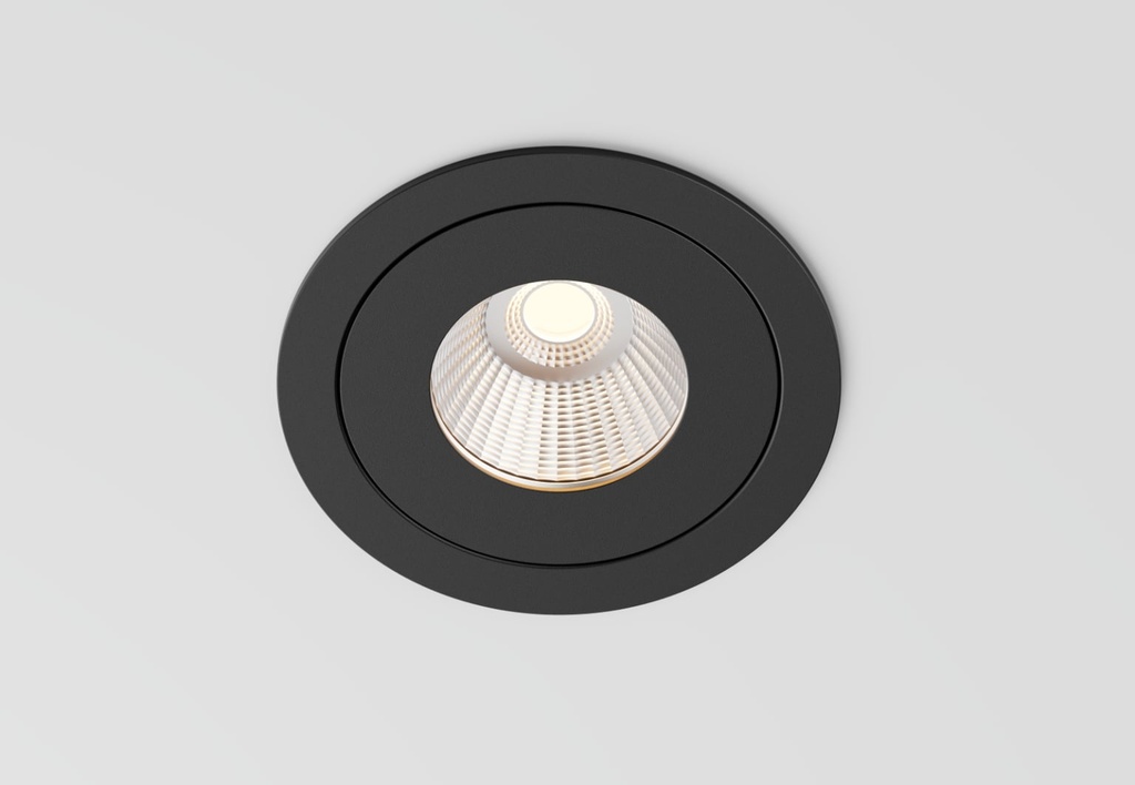 [02C1RF011B0] Clickfit Rim Flat Recessed light (Black)