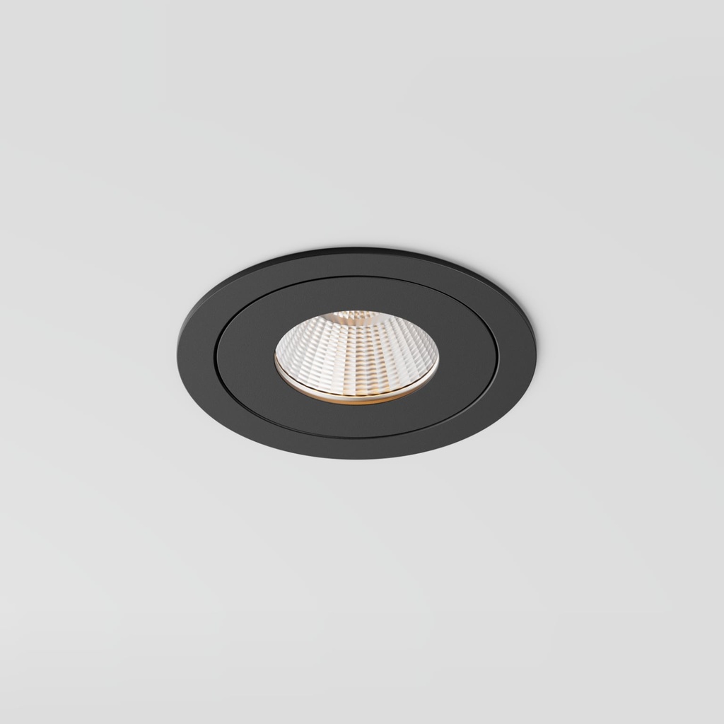 [02C1RF011B0] Clickfit Rim Flat Recessed light (Black)