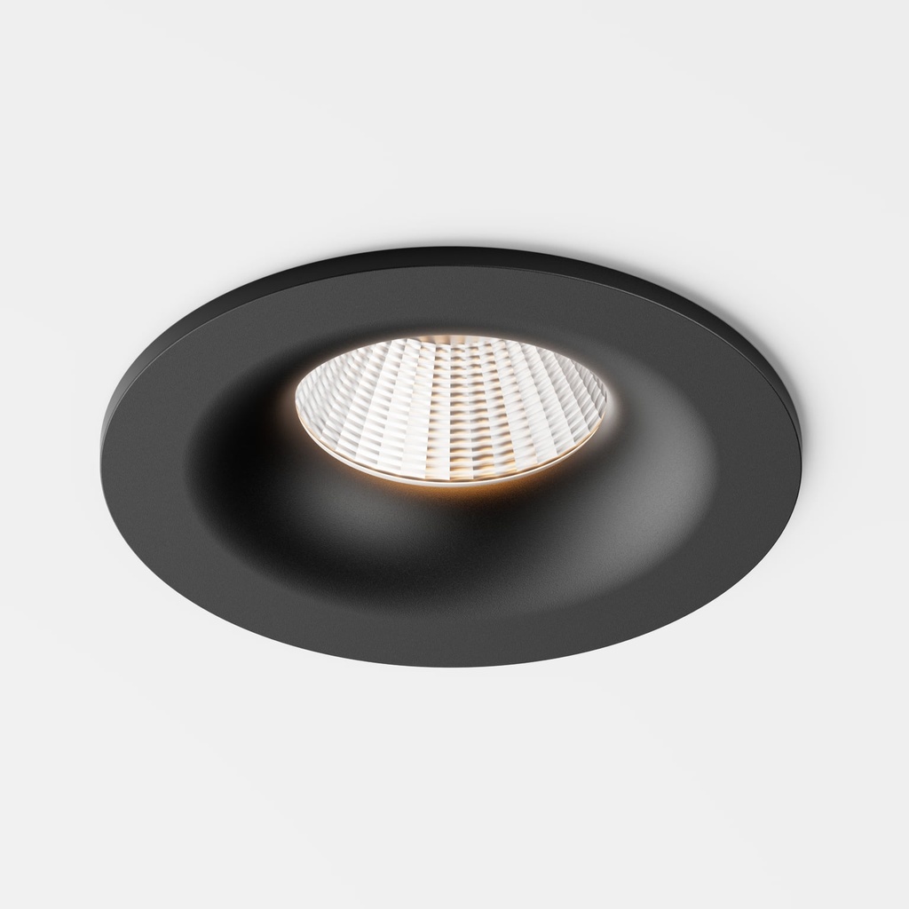 [02C1S8011B0] Clickfit Smooth Large Inbouwspot (Zwart)
