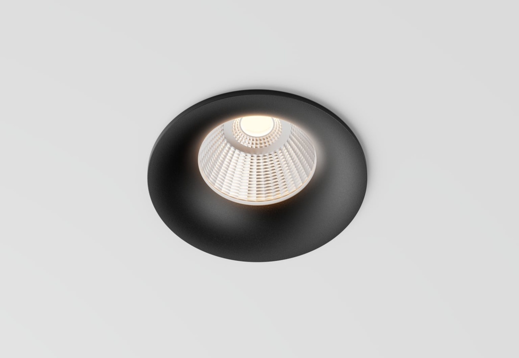 [02C1S4521B0] Clickfit Smooth Small IP54 Recessed light (Black)