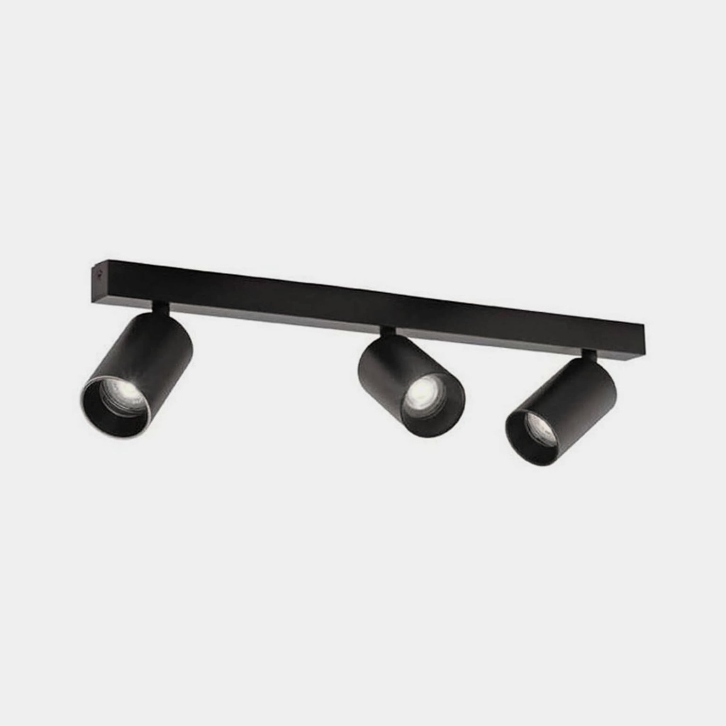 [03C300311B0] Connor 3 Opbouwspot (Zwart)