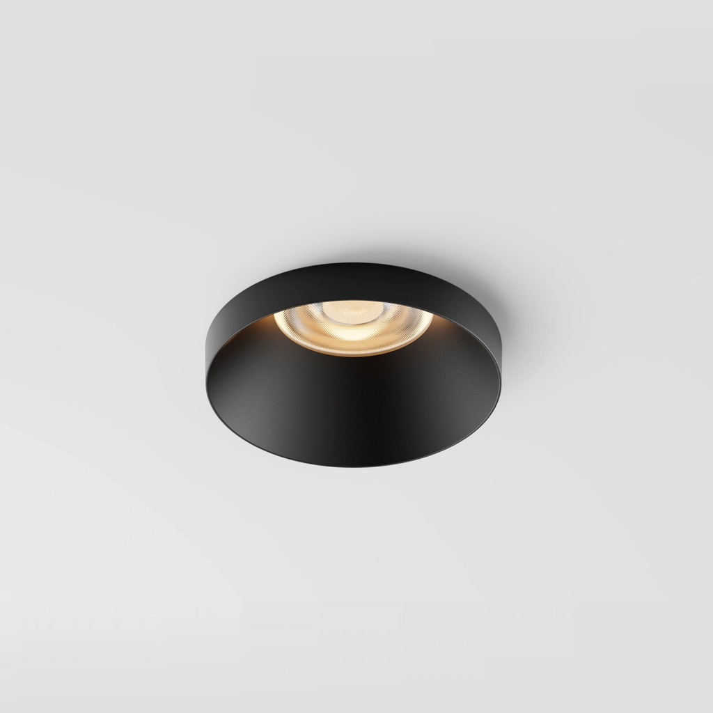 [02C1C6521B2L18] Clickfit Cave Medium IP54 LED Inbouwspot (Zwart, 2700K, Low Glare, Smal)