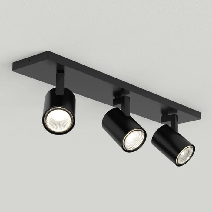 [18C300311B0] Kona 3 Ceiling spotlight (Black)