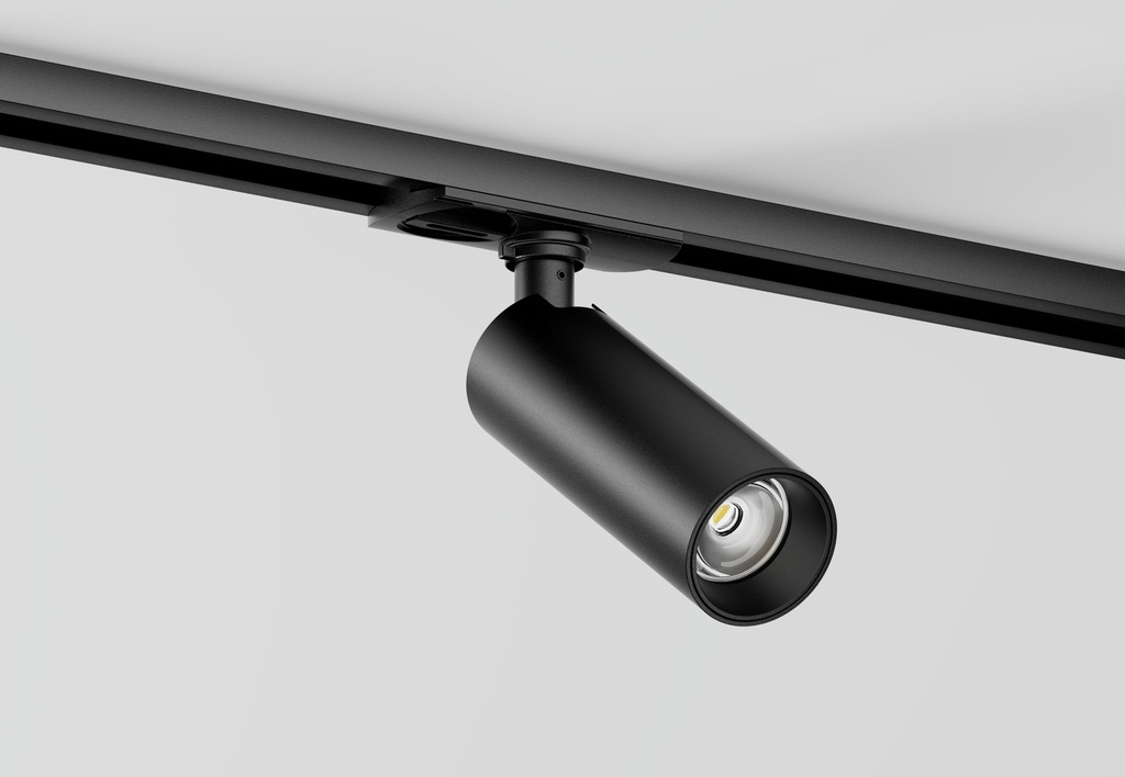 [05C4TS111B0] Tuup Slim 1-Fase Railspot (Zwart)