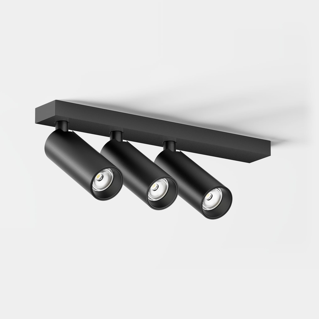 Tuup Slim Asym 3 Surface-mounted spotlight