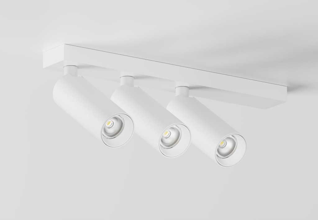 Tuup Slim Asym 3 Ceiling spotlight
