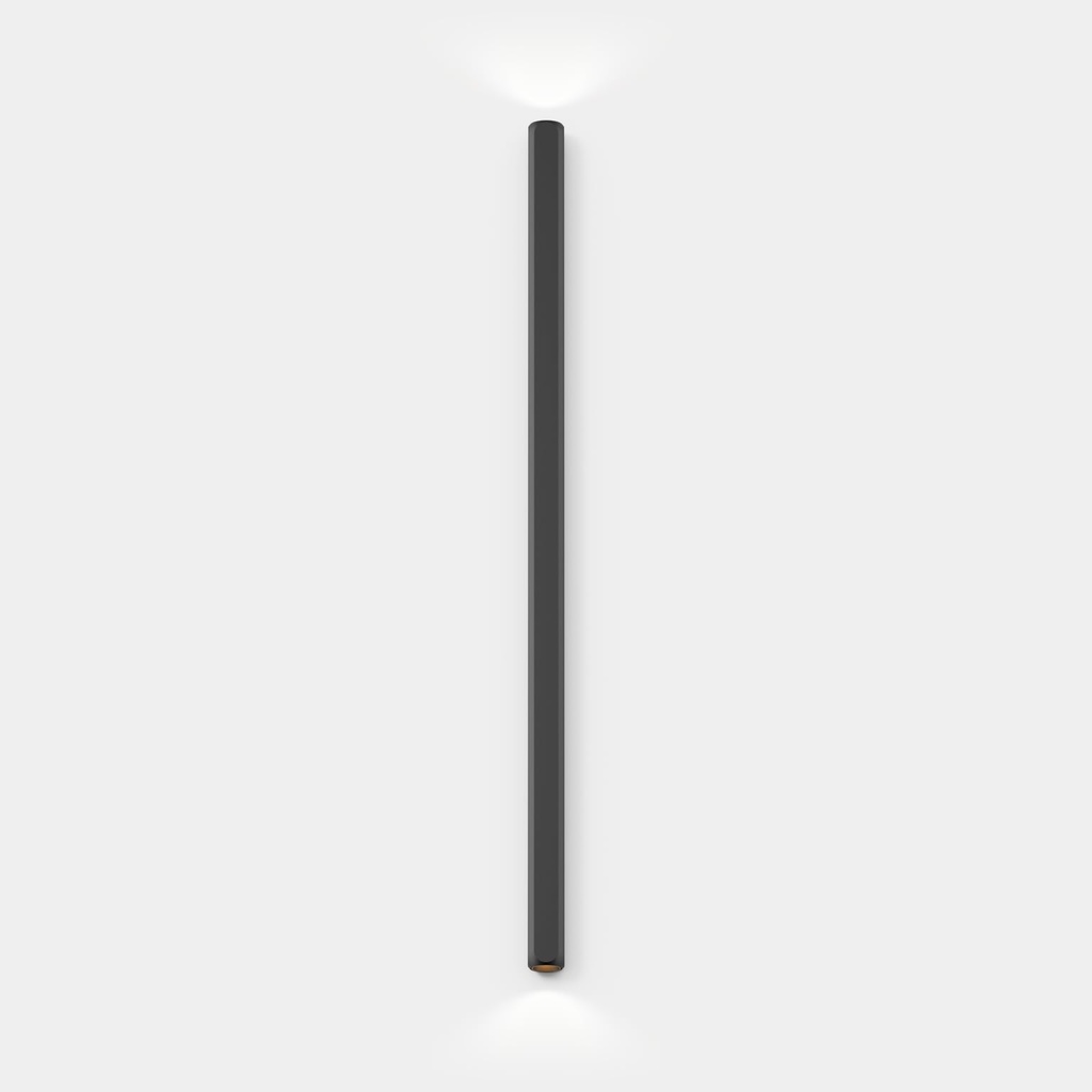 [29W3T60010B2] Box Tube 60 Wandleuchte (Black)