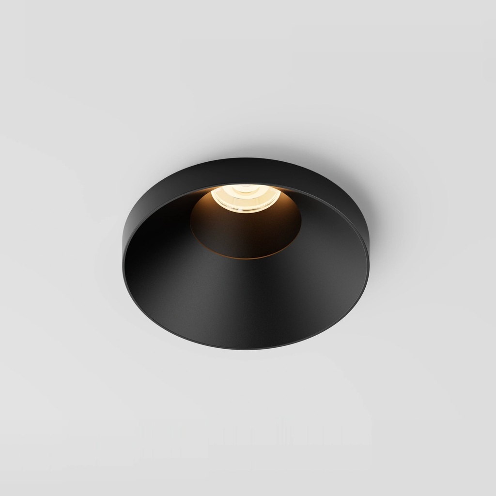 [02C1C80D11BB230] Clickfit Cave Large Deco LED Recessed light (Noir, 2700K, Medium, Black)