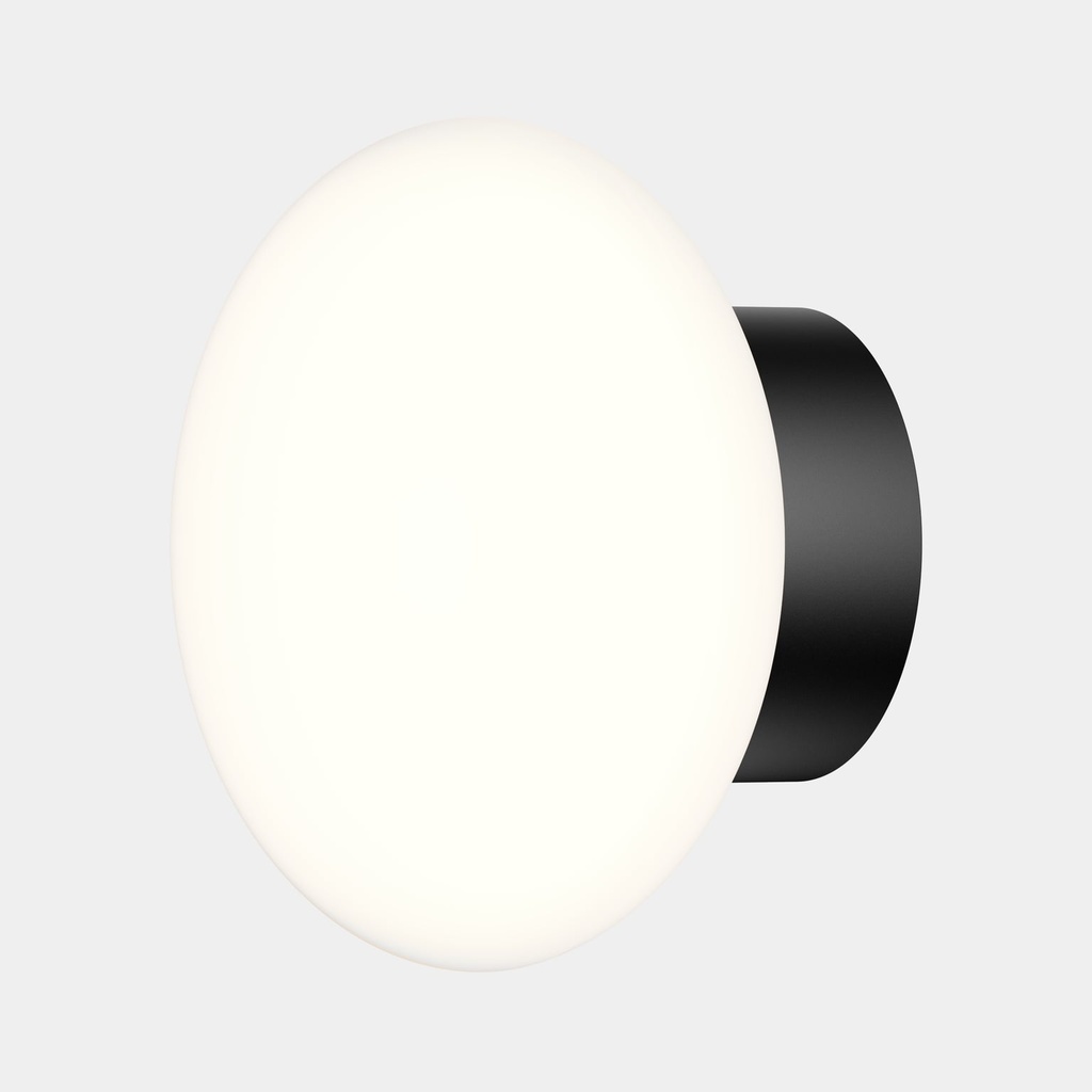 [25W3PEB21B3] Glow Pebble Applique murale (Black)