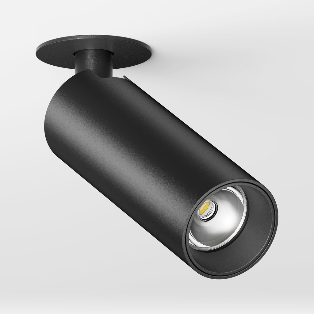 [05C2S0011B0] Tuup Slim Spot semi-encastré (Black)