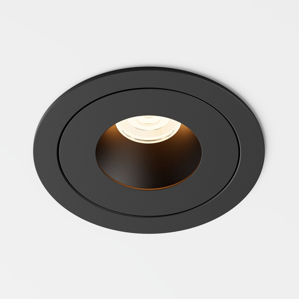[30C1RFD11BB2] Enso Rim LED-Einbaustrahler (Black/Black, 2700K)