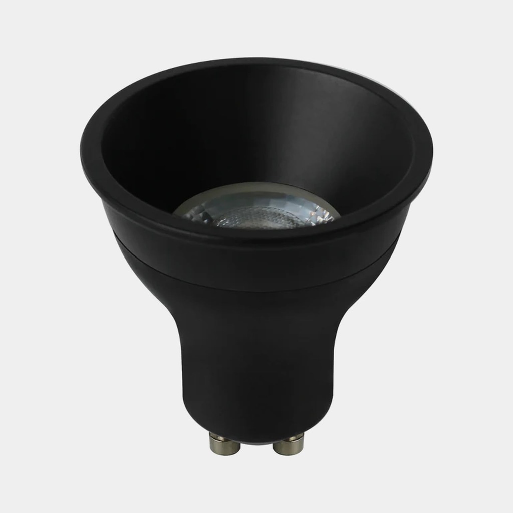 [B01A0GUDBB2] Zenkai Deco GU10 LED lamp (Black, 2700K)